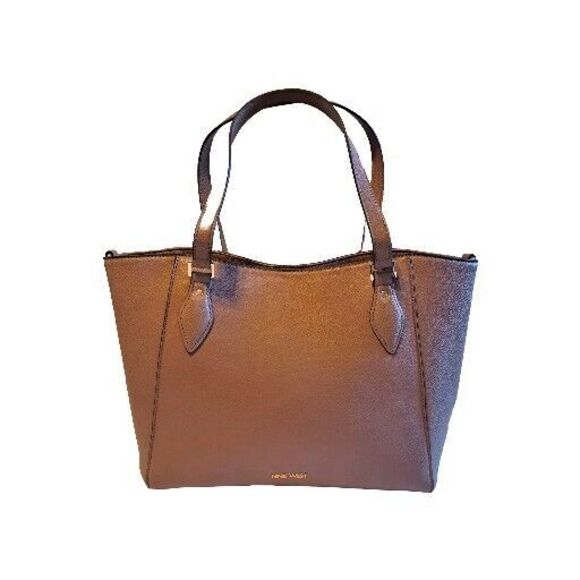 Nine West Paisley Medium Tote in Terra Pink PVC Magnetic Closure Large Purse Bag - Picture 1 of 11